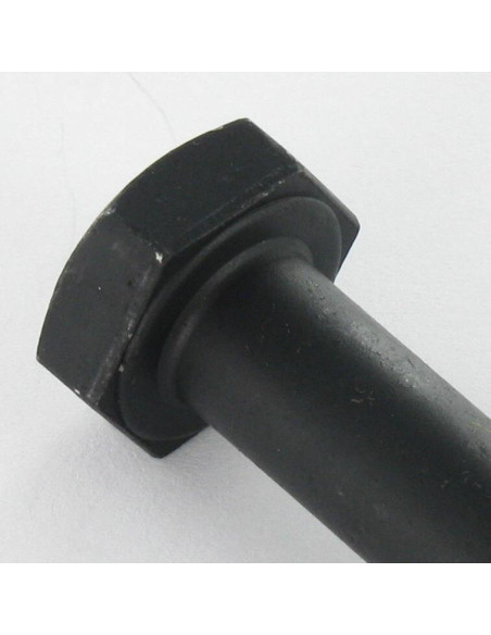 Corpo de parafuso cabeça hexagonal M24X150 Classe 8.8 passo de rosca fino passo de rosca de 200 Aço bruto