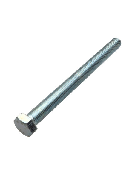 Parafuso de metais cabeça hexagonal M20X200 Classe 8.8 Aço zinco branco