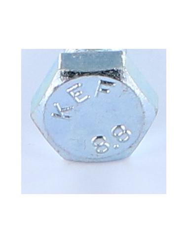 Parafuso de metais cabeça hexagonal M14X35 rosca total Classe 8.8 passo de rosca fino passo de rosca de 150 Aço
