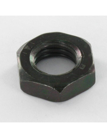 Porca hexagonal baixa hm/contraporca M10 Aço zinco preto