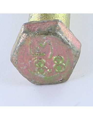 Corpo de parafuso cabeça hexagonal M12X232 roscado sobre 50 Classe 8.8 Dicromato