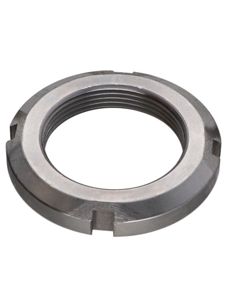 Porca com fenda KM Aço zinco branco M85 passo de rosca de 200
