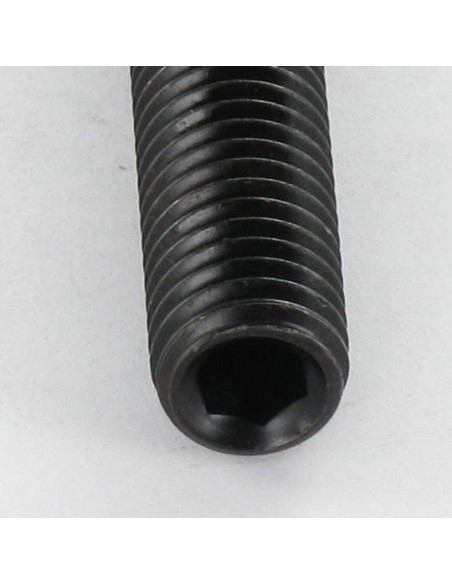 Parafuso de metais sem cabeça sextavado oco chave de 8 M16X100 perno plano Aço bruto