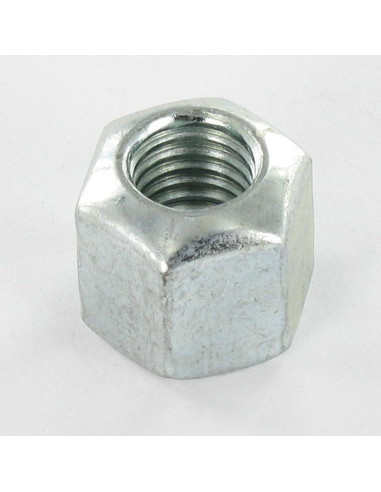 Porca sextavada M10 classe 10 Aço zinco branco porta esférico