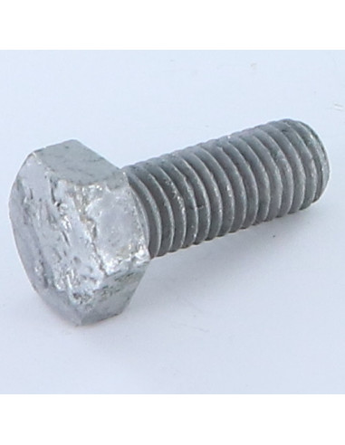Parafuso de metais cabeça hexagonal M12X20 Classe 8.8 forte resistência à corrosão Aço galvanizado a quente ISO