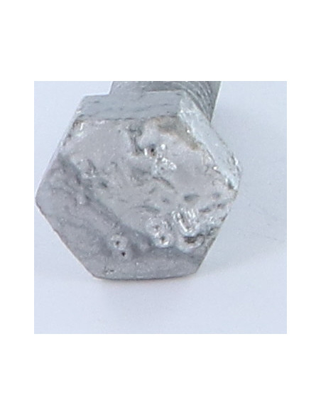 Parafuso de metais cabeça hexagonal M12X20 Classe 8.8 forte resistência à corrosão Aço galvanizado a quente ISO