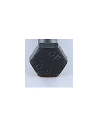 Corpo de parafuso cabeça hexagonal M8X50 classe 10.9 Aço bruto