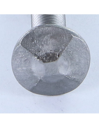 Parafuso cabeça redonda gola quadrada cabeça DIAMANTE M8X60 Aço bruto