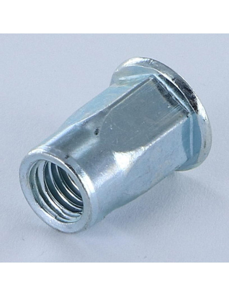 Porcas Rebite cabeça plana M5X14 GOFIX ACPSH30 Aço zinco branco