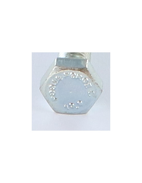 Parafuso de metais cabeça hexagonal M16X90 classe 10.9 Aço zinco branco