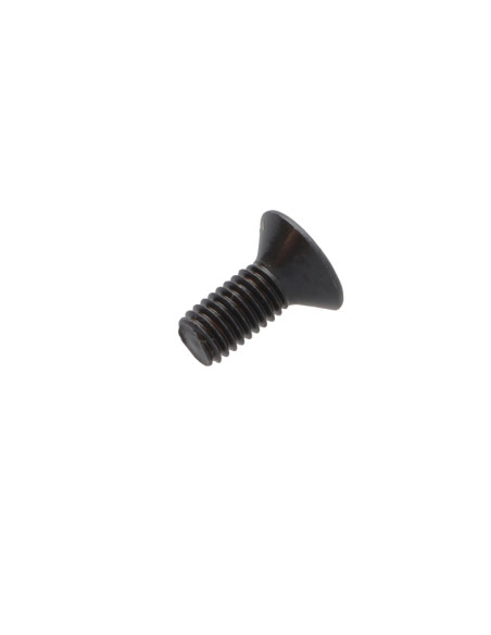 Parafuso de metais cabeça fresada hexagonal oca FHC chave de 4 M6X20 rosca total classe 10.9 Aço bruto