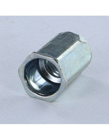 Porca rebite hexagonal cabeça reduzida M10X19 Aço zinco branco ACRTH