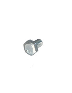 Parafuso de metais cabeça hexagonal M4X10 Classe 8.8 Aço zinco branco