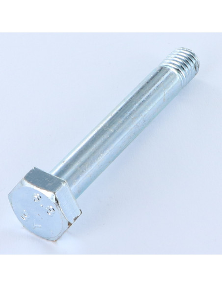 Corpo de parafuso cabeça hexagonal M10X70 roscado sobre 12 Classe 6.8 Aço zinco branco S/PL17