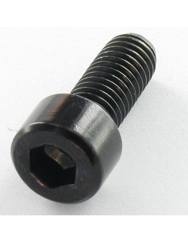 Parafuso de metais Parafuso cabeça oca sextavada M3X8 rosca total Classe 8.8 chave de 3 Aço zinco preto