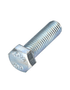 Parafuso de metais cabeça hexagonal M14X40 classe 10.9 Aço zinco branco