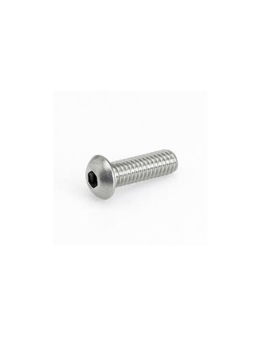 Parafuso de metais cabeça Parafuso de Cabeça Oca Sextavada M5X22 chave de 3 Aço zinco branco