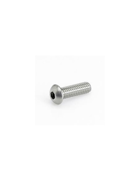Parafuso de metais cabeça Parafuso de Cabeça Oca Sextavada M5X22 chave de 3 Aço zinco branco