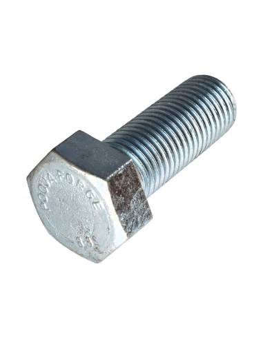 Parafuso de metais cabeça hexagonal M30X70 Classe 8.8 Aço zinco branco