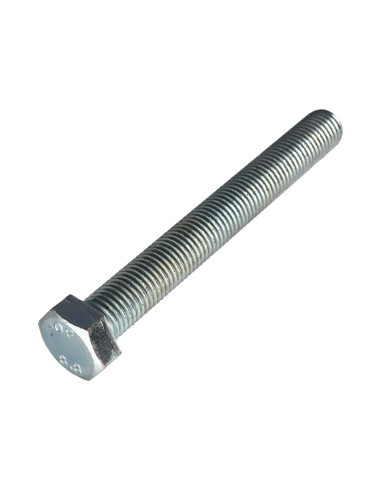 Parafuso de metais cabeça hexagonal M16X150 Classe 8.8 Aço zinco branco