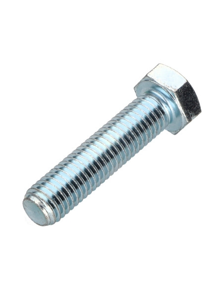 Parafuso de metais cabeça hexagonal M14X60 classe 10.9 Aço zinco branco