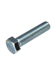 Parafuso de metais cabeça hexagonal M16X45 classe 10.9 Aço zinco branco