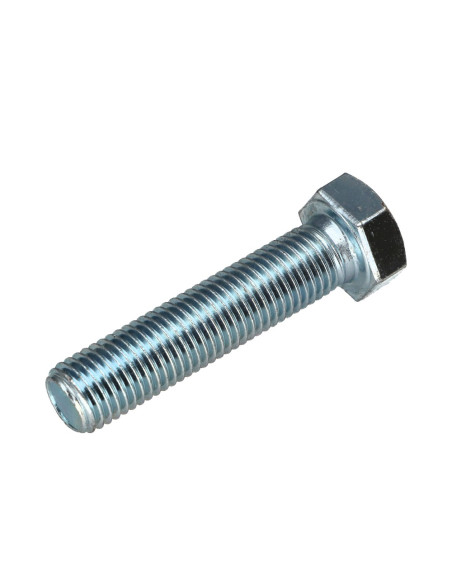 Parafuso de metais cabeça hexagonal M16X45 classe 10.9 Aço zinco branco