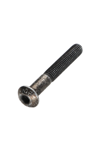 Parafuso de metais Parafuso de Cabeça Oca Sextavada M5X45 rosca parcial classe 10.9 chave de 3 Aço zinco preto