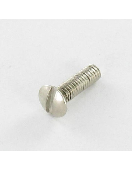 Parafuso de metais Bronze niquelado cabeça fresada de panela sulcada M3X10 microparafusos
