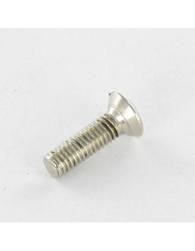 Parafuso de metais Bronze niquelado cabeça fresada de panela sulcada M3X10 microparafusos