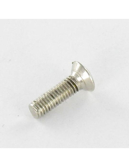 Parafuso de metais Bronze niquelado cabeça fresada de panela sulcada M3X10 microparafusos