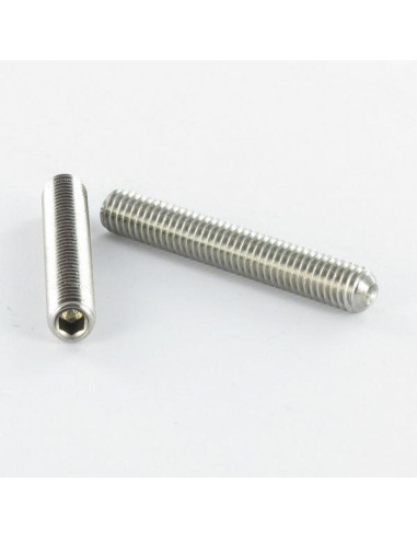 Parafuso de metais sem cabeça sextavado oco UNC 3/4X 1 3/4" 10FIL HC3/8 Aço bruto