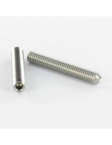 Parafuso de metais sem cabeça sextavado oco UNC 3/4X 1 3/4" 10FIL HC3/8 Aço bruto