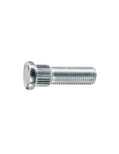 PARAFUSO de RODA Aço zinco branco M12X58,5/38 passo de rosca de 125