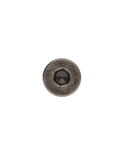 Parafuso de metais cabeça fresada hexagonal oca FHC chave de 2 M3X25 rosca parcial classe 10.9 Aço bruto