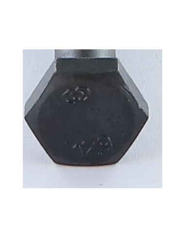 Corpo de parafuso cabeça hexagonal M8X70 Classe 12.9 Aço bruto