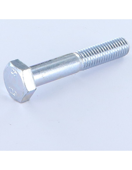 Corpo de parafuso cabeça hexagonal M16X100 classe 10.9 Aço zinco branco