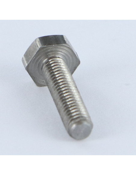 Parafuso de metais cabeça hexagonal M3X7 Aço bruto microparafusos