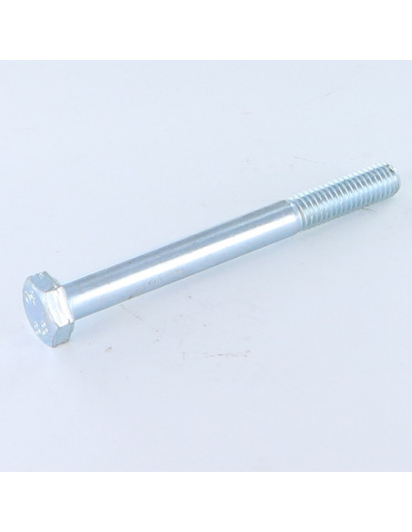 Corpo de parafuso cabeça hexagonal M10X100 Classe 8.8 Aço zinco branco