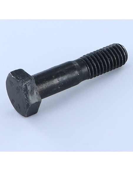 Corpo de parafuso cabeça hexagonal M8X35 roscado sobre 15 Classe 8.8 Aço zinco preto