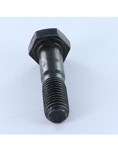 Corpo de parafuso cabeça hexagonal M8X35 roscado sobre 15 Classe 8.8 Aço zinco preto 2