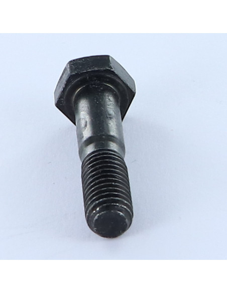 Corpo de parafuso cabeça hexagonal M8X35 roscado sobre 15 Classe 8.8 Aço zinco preto