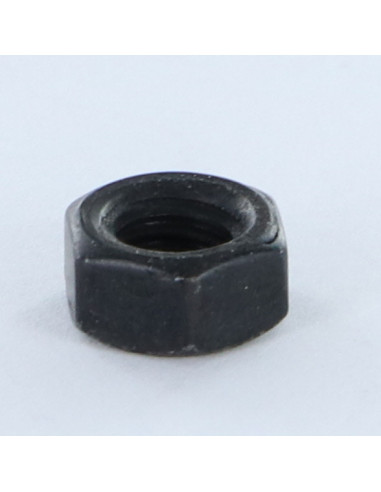 Porca sextavada M6 classe 8 Aço zinco níquel preto reforçado