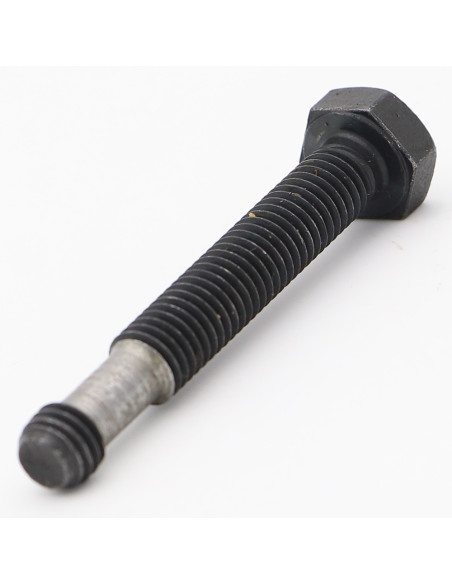 Parafuso de metais cabeça hexagonal M8X55 Classe 8.8 con Pescoço Aço zinco preto
