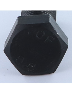 Parafuso de metais cabeça hexagonal M22X50 Classe 8.8 Aço bruto 2