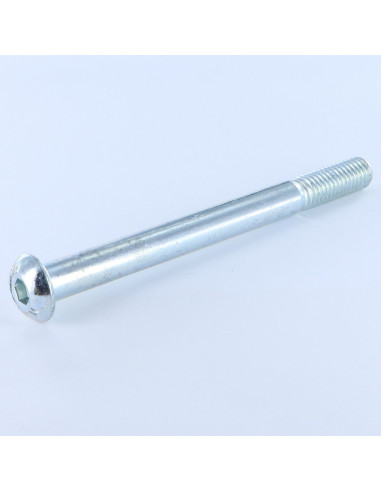 Parafuso de metais Parafuso de Cabeça Oca Sextavada M10X110 roscado sobre 25 Classe 8.8 chave de 6 Aço zinco branco