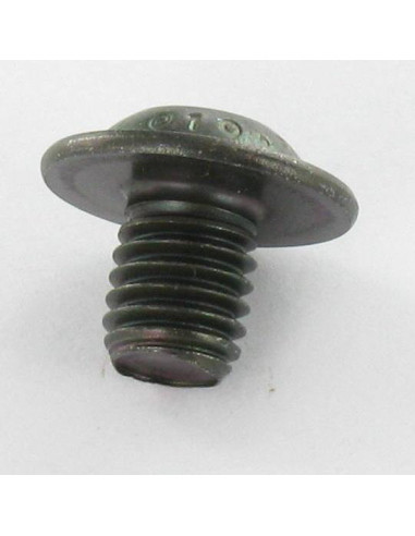 Parafuso de metais Parafuso de Cabeça Oca Sextavada flange com gola M4X12 chave de 2.5 classe 10.9 Aço bruto