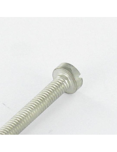 Parafuso de metais Bronze com banho de estanho cabeça cilíndrica larga sulcada M4X4