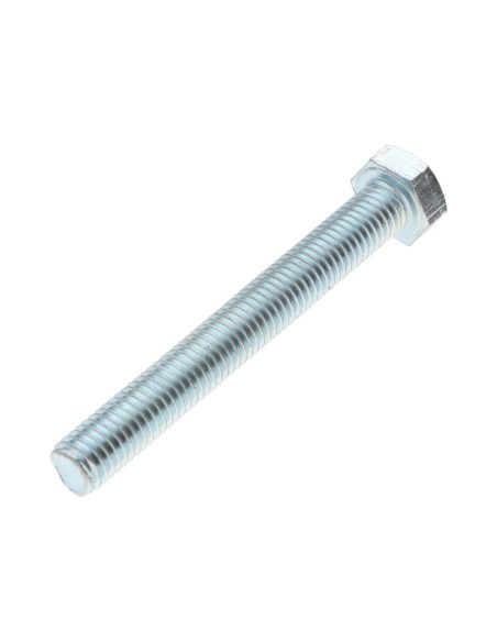 Parafuso de metais cabeça hexagonal M12X70 Classe 6.8 Aço zinco branco