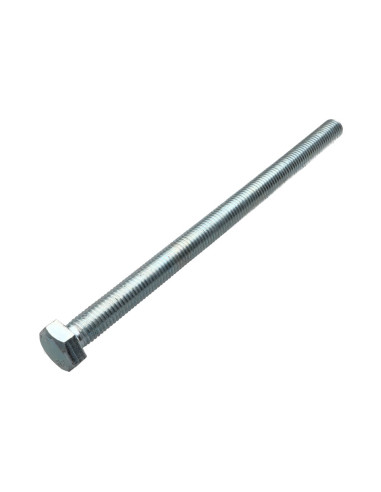 Parafuso de metais cabeça hexagonal M16X25 Classe 8.8 Aço zinco branco